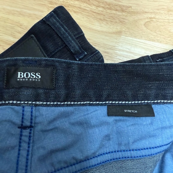 Boss Dark Blue Men's Jeans - Picture 4 of 5